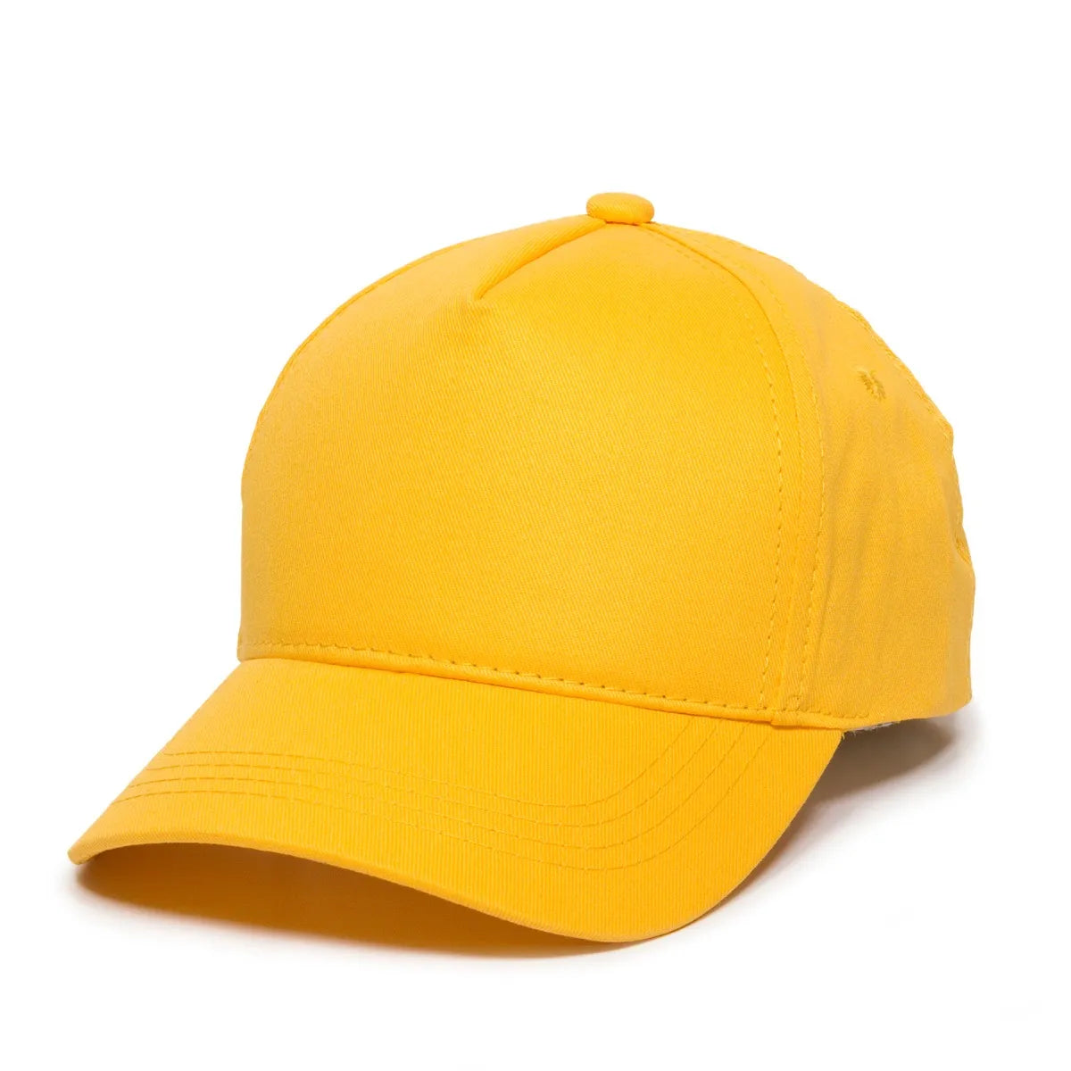 Outdoor Cap GL-455 Cotton Twill Pre-Curve Structured Solid Back Hat Unisex Accessories Hats & Caps