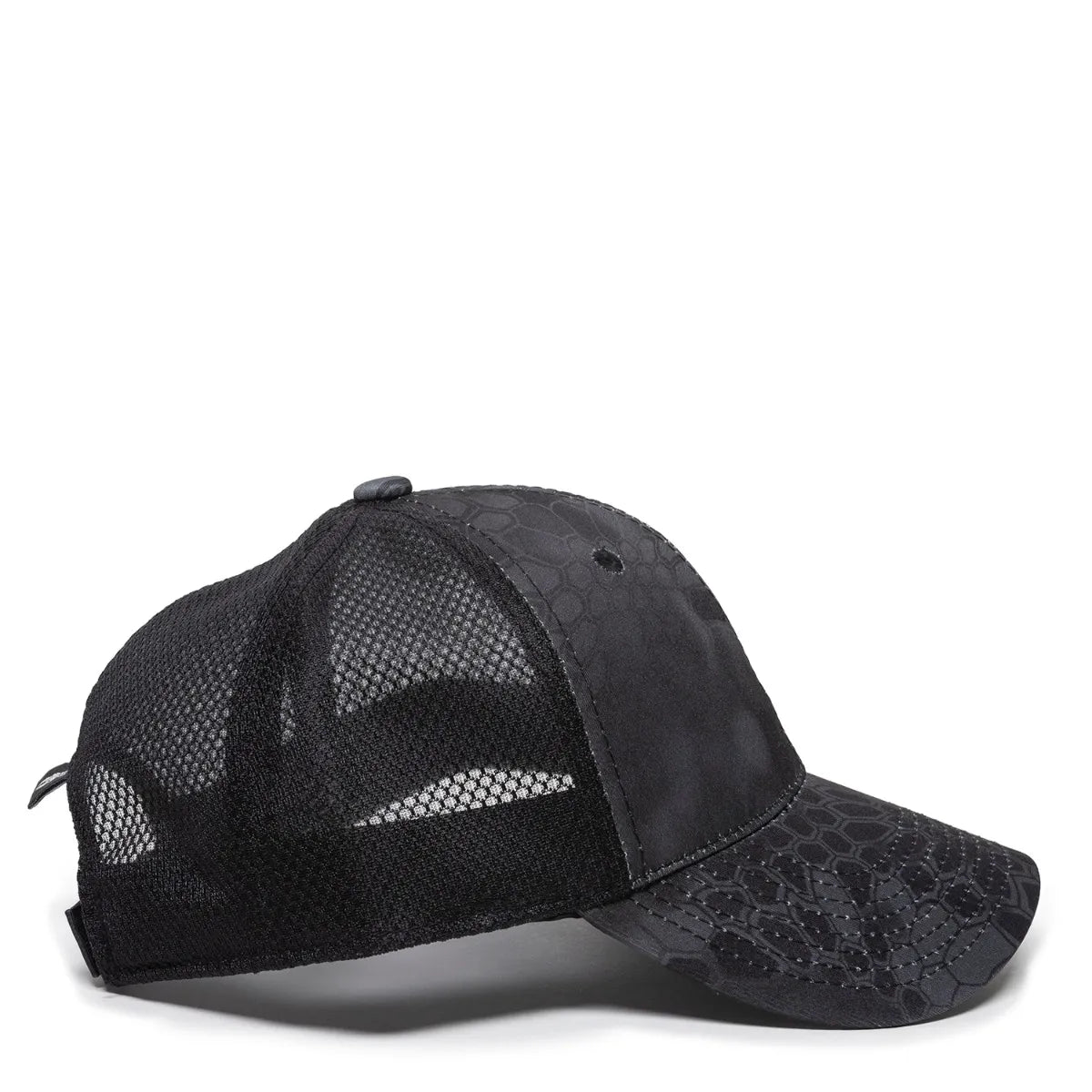 Outdoor Cap PFC-150M Moisture Wicking Structured Trucker Hat Unisex Accessories Hats & Caps