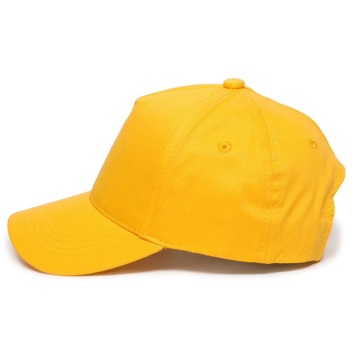 Outdoor Cap GL-455 Cotton Twill Pre-Curve Structured Solid Back Hat Unisex Accessories Hats & Caps