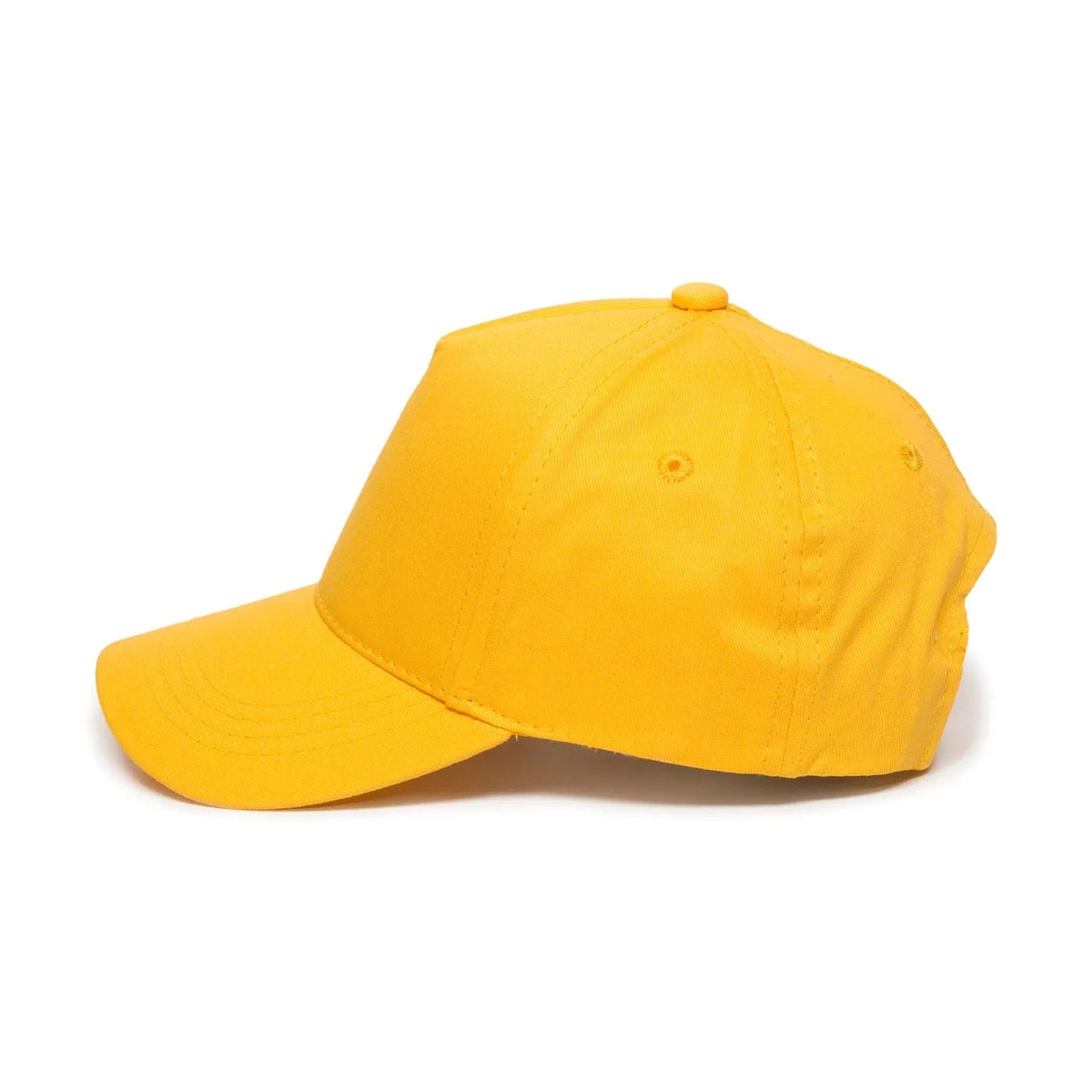 Outdoor Cap GL-455 Cotton Twill Pre-Curve Structured Solid Back Hat-5