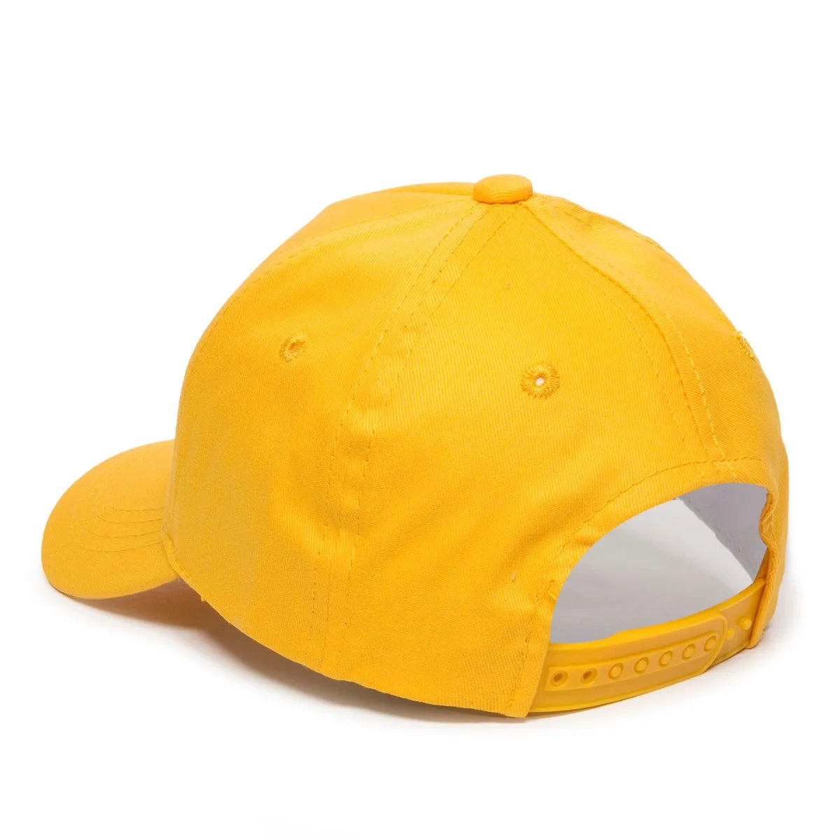 Outdoor Cap GL-455 Cotton Twill Pre-Curve Structured Solid Back Hat Unisex Accessories Hats & Caps