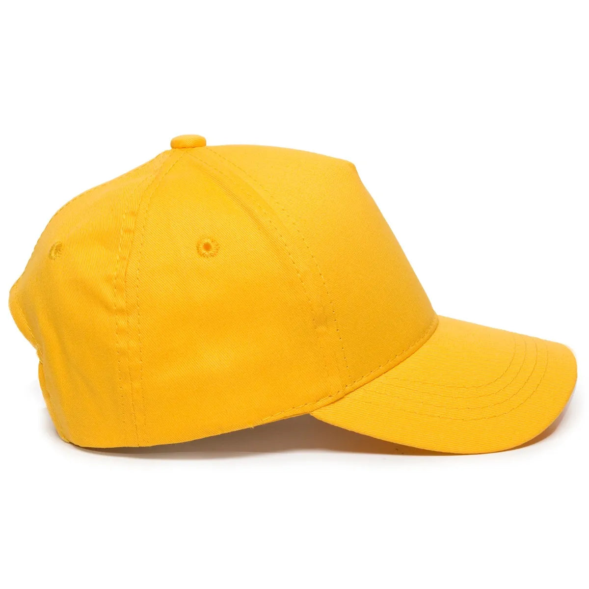 Outdoor Cap GL-455 Cotton Twill Pre-Curve Structured Solid Back Hat Unisex Accessories Hats & Caps