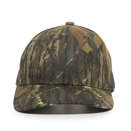 Outdoor Cap 301IS Canvas Camo Structured Solid Back Hat Unisex Accessories Hats & Caps