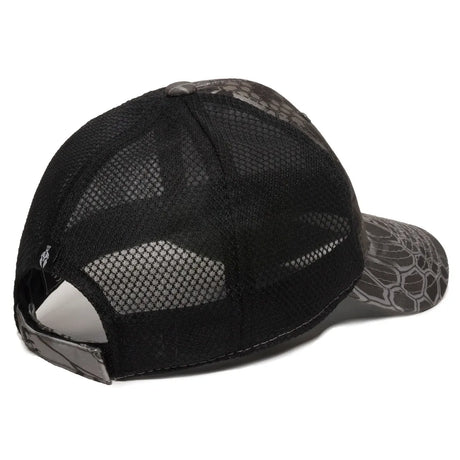 Outdoor Cap PFC-150M Moisture Wicking Structured Trucker Hat Unisex Accessories Hats & Caps