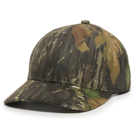 Outdoor Cap 301IS Canvas Camo Structured Solid Back Hat Unisex Accessories Hats & Caps