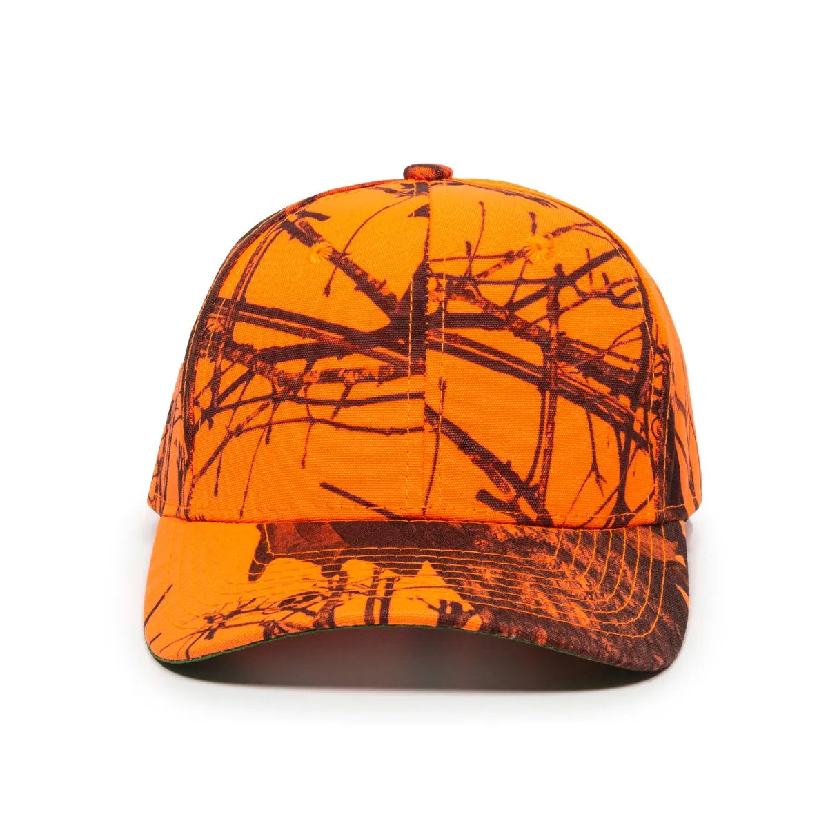 Outdoor Cap 301IS Canvas Camo Structured Solid Back Hat Unisex Accessories Hats & Caps