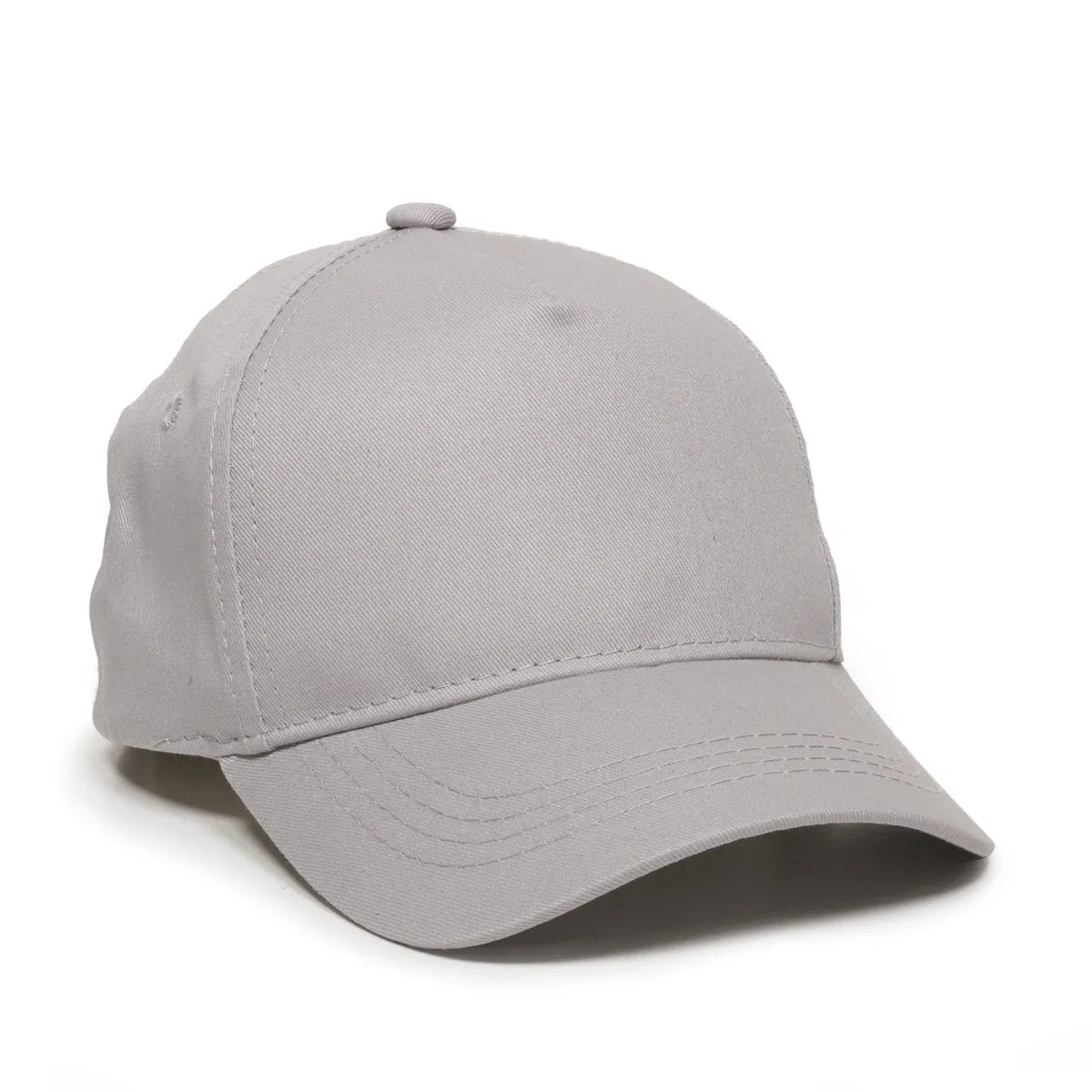Outdoor Cap GL-455 Cotton Twill Pre-Curve Structured Solid Back Hat Unisex Accessories Hats & Caps