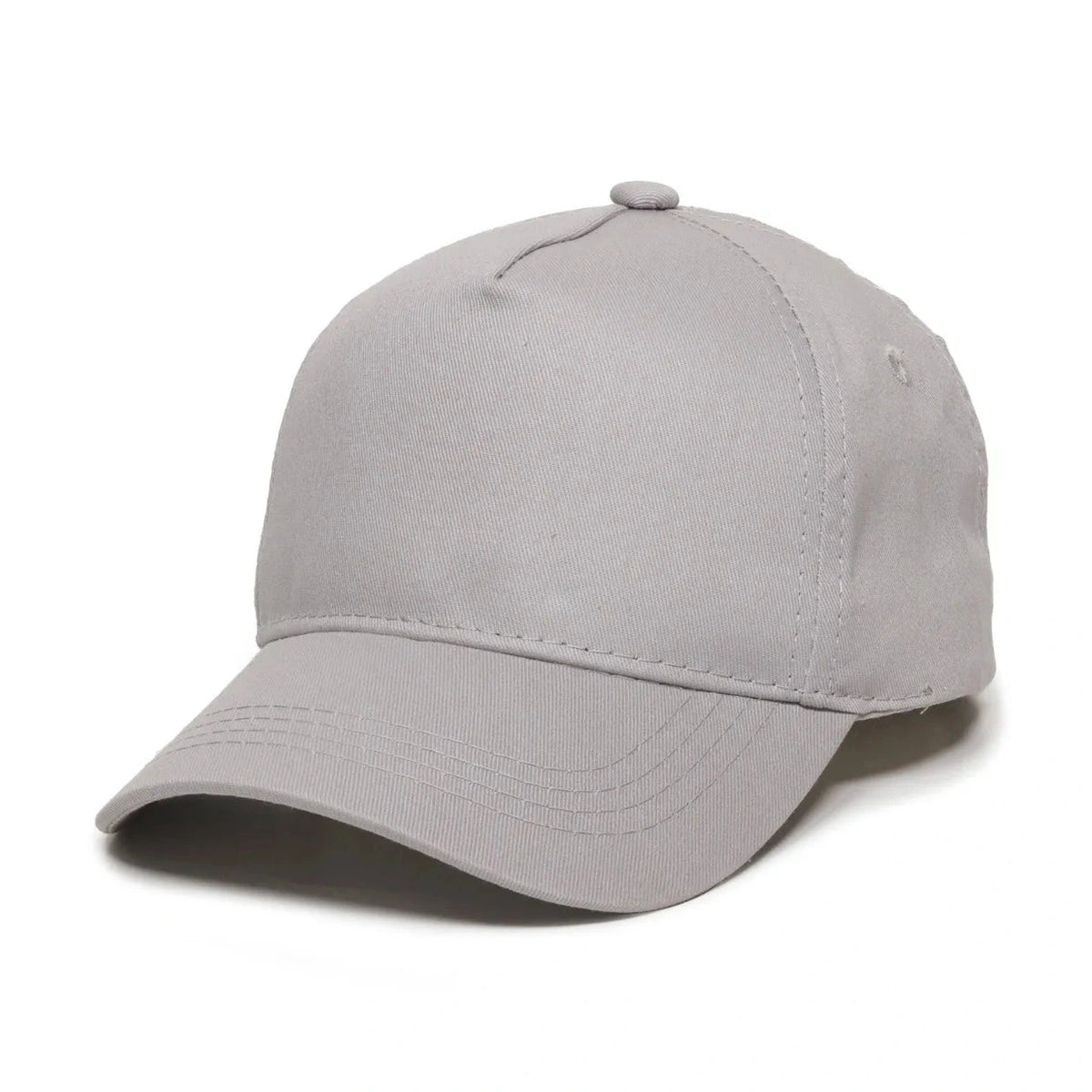 Outdoor Cap GL-455 Cotton Twill Pre-Curve Structured Solid Back Hat-4