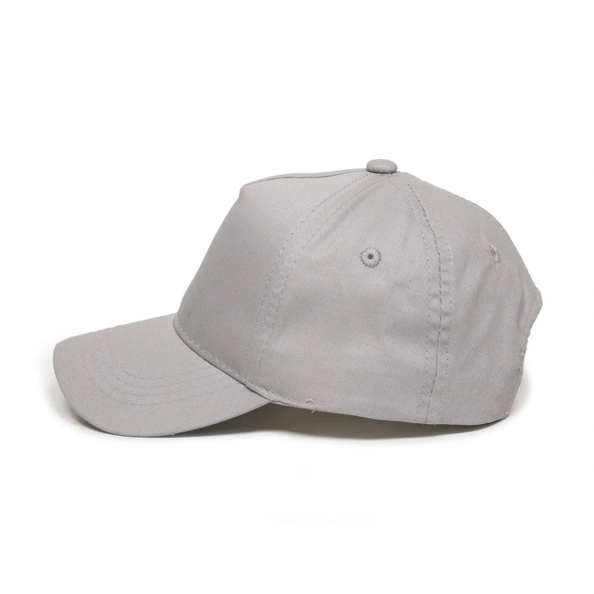 Outdoor Cap GL-455 Cotton Twill Pre-Curve Structured Solid Back Hat-5