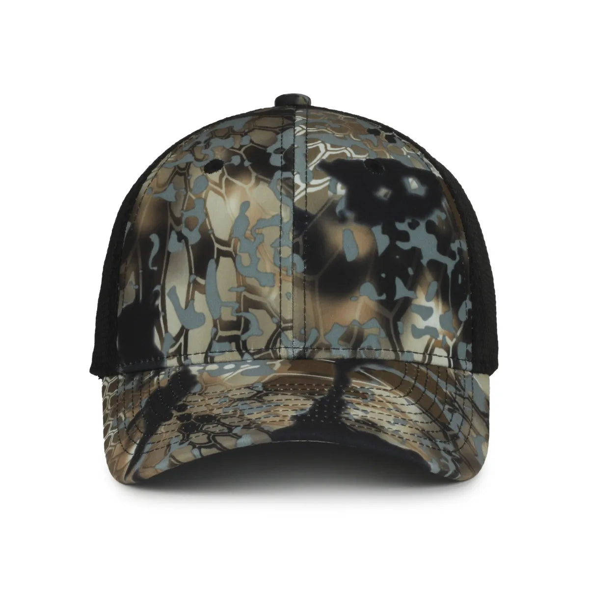 Outdoor Cap PFC-150M Moisture Wicking Structured Trucker Hat Unisex Accessories Hats & Caps