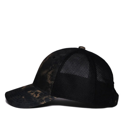 Outdoor Cap PFC-150M Moisture Wicking Structured Trucker Hat Unisex Accessories Hats & Caps