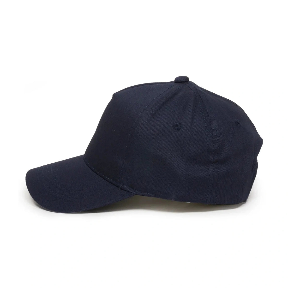 Outdoor Cap GL-455 Cotton Twill Pre-Curve Structured Solid Back Hat-5
