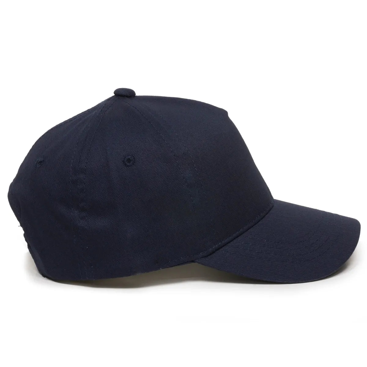 Outdoor Cap GL-455 Cotton Twill Pre-Curve Structured Solid Back Hat Unisex Accessories Hats & Caps
