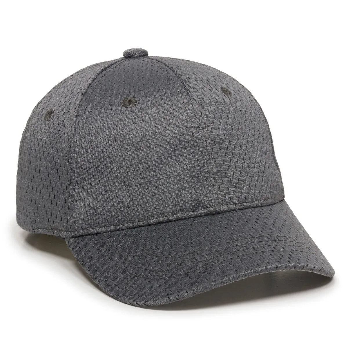Outdoor Cap JM-123 Structured Solid Back Hat with Grey Under-Visor-1