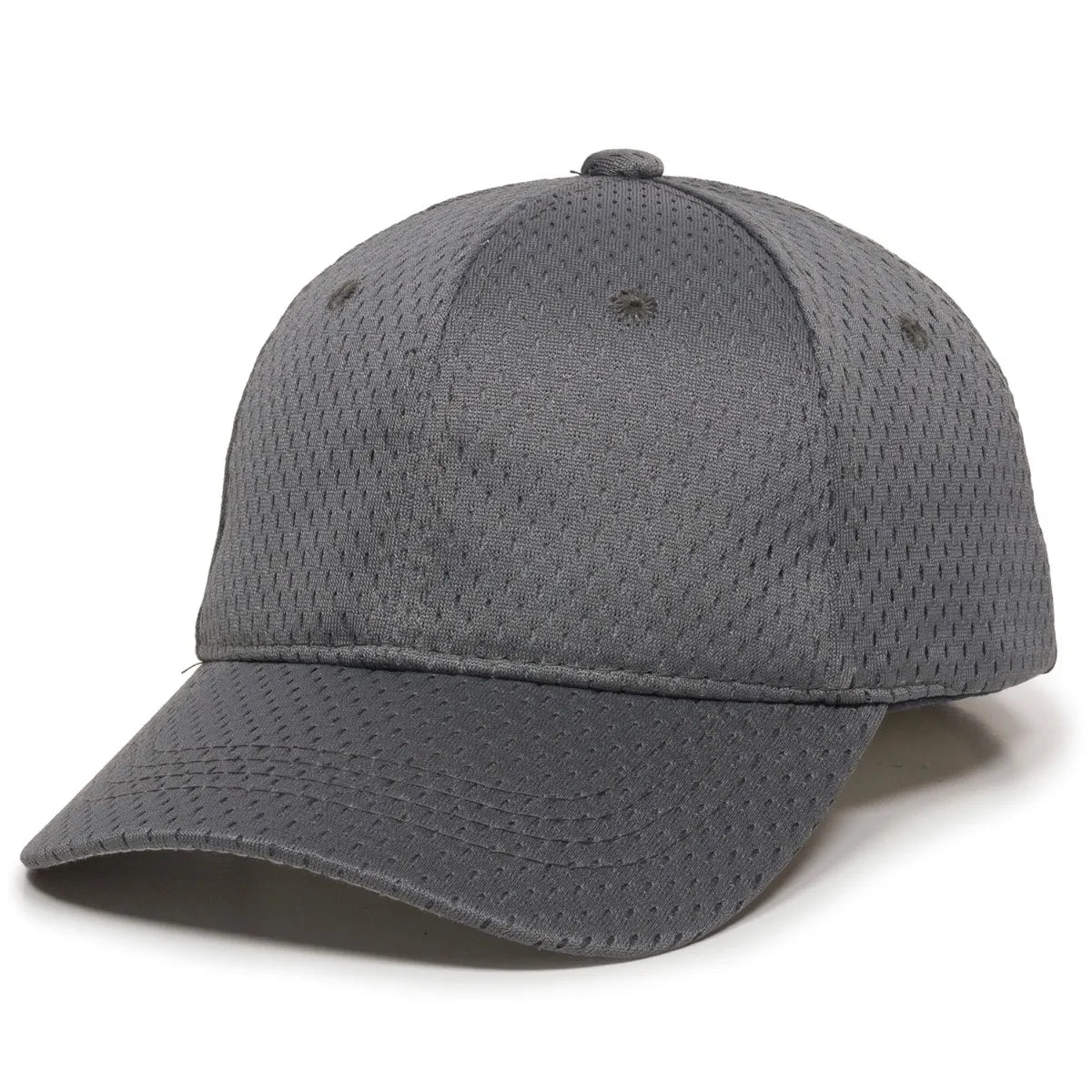 Outdoor Cap JM-123 Structured Solid Back Hat with Grey Under-Visor-4