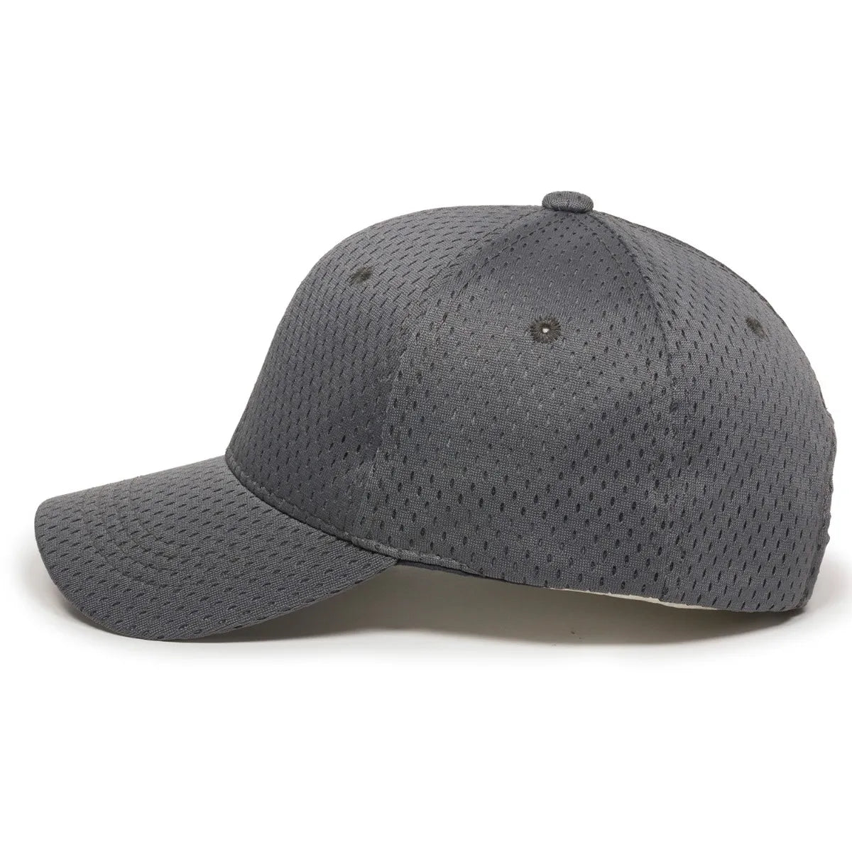 Outdoor Cap JM-123 Structured Solid Back Hat with Grey Under-Visor Unisex Accessories Hats & Caps