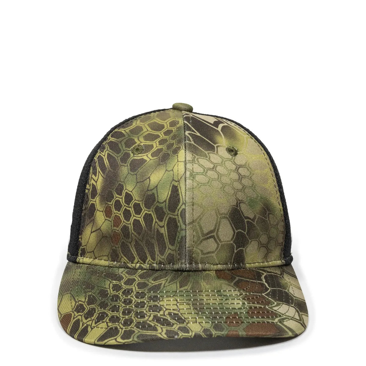 Outdoor Cap PFC-150M Moisture Wicking Structured Trucker Hat Unisex Accessories Hats & Caps