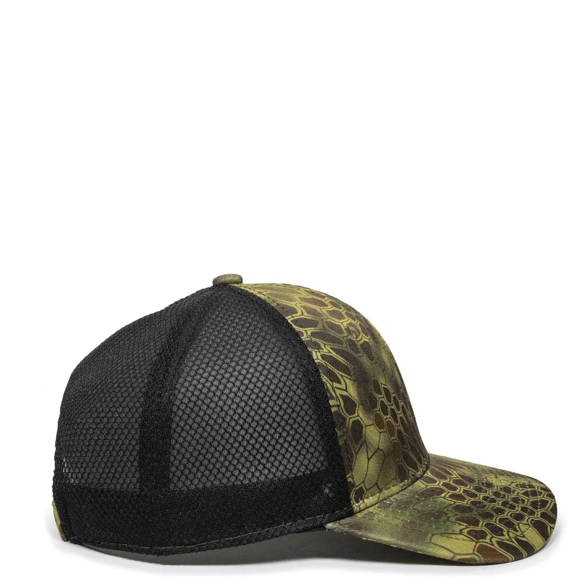 Outdoor Cap PFC-150M Moisture Wicking Structured Trucker Hat Unisex Accessories Hats & Caps