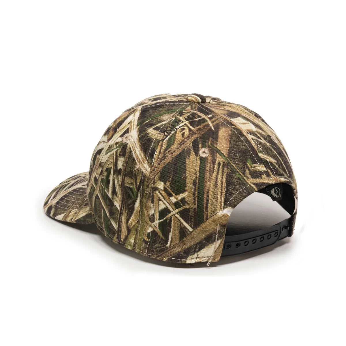 Outdoor Cap 301IS Canvas Camo Structured Solid Back Hat Unisex Accessories Hats & Caps