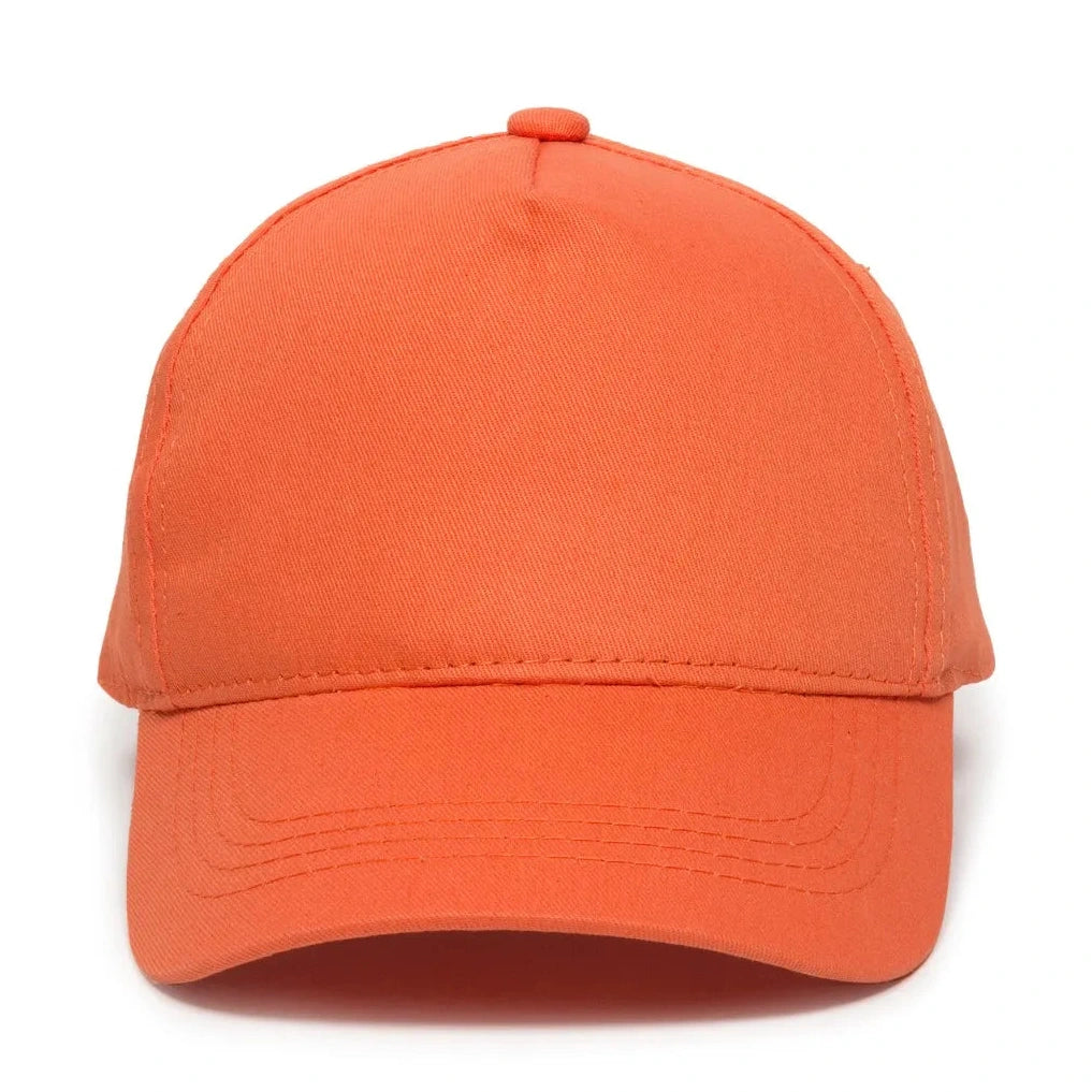 Outdoor Cap GL-455 Cotton Twill Pre-Curve Structured Solid Back Hat-3