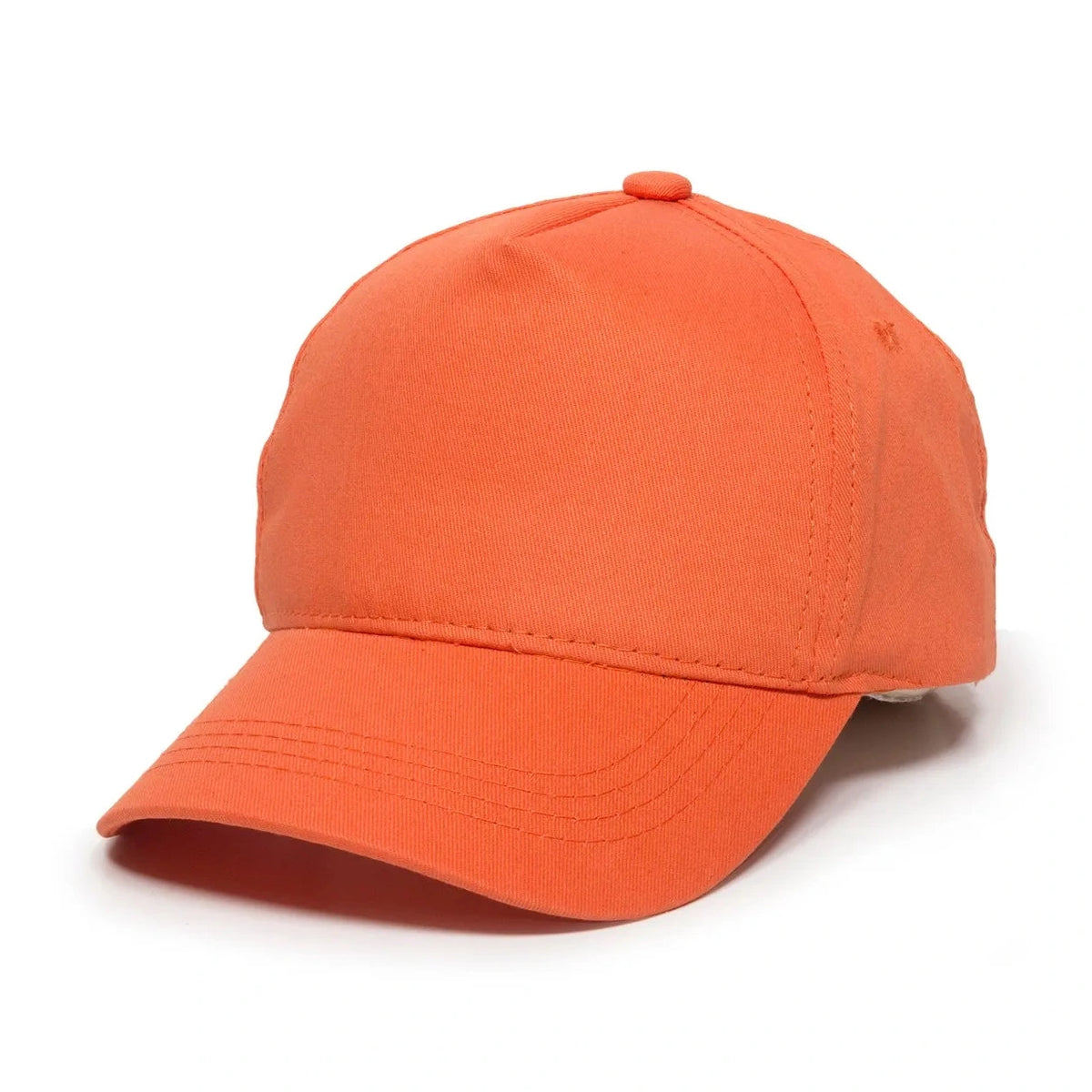 Outdoor Cap GL-455 Cotton Twill Pre-Curve Structured Solid Back Hat-4