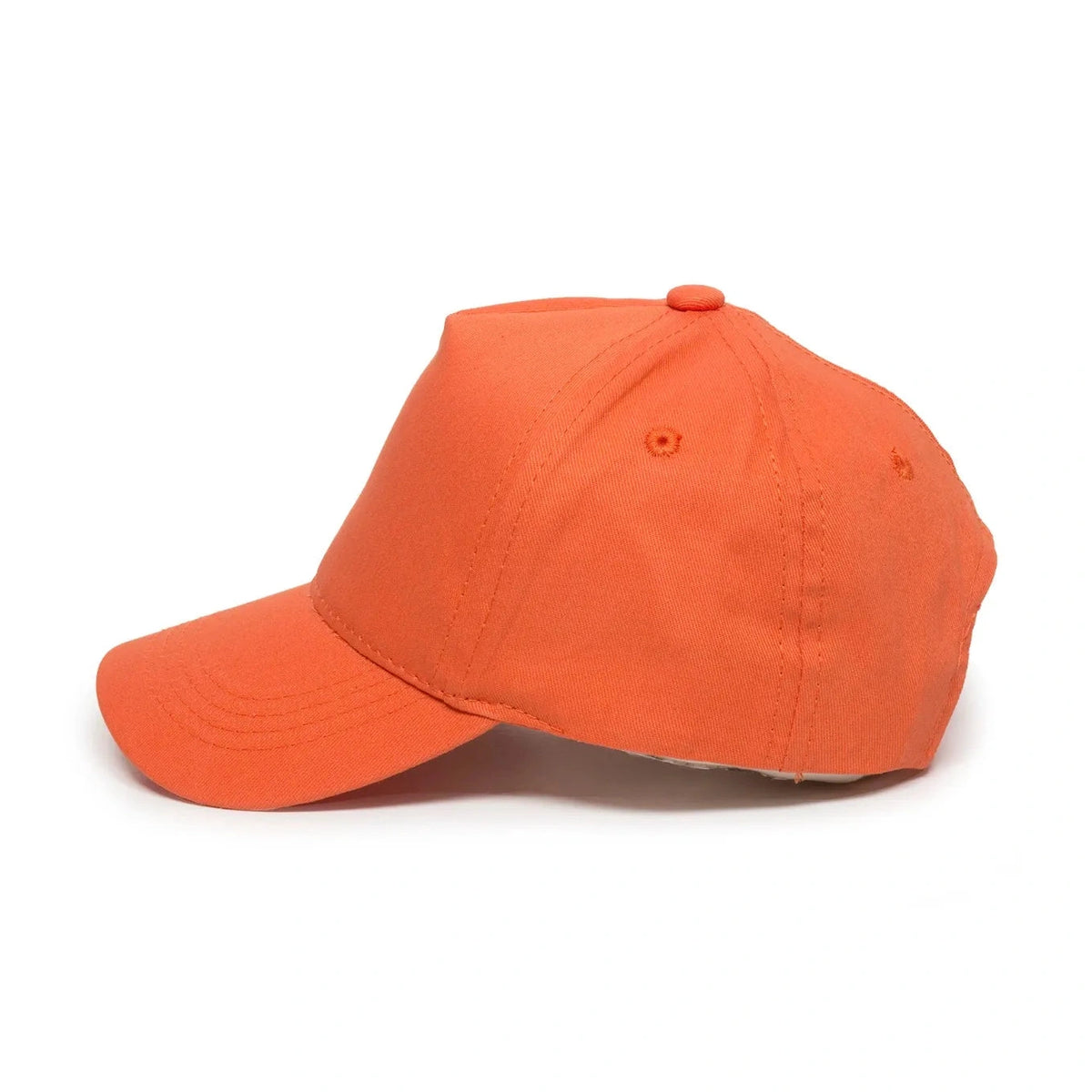 Outdoor Cap GL-455 Cotton Twill Pre-Curve Structured Solid Back Hat-5