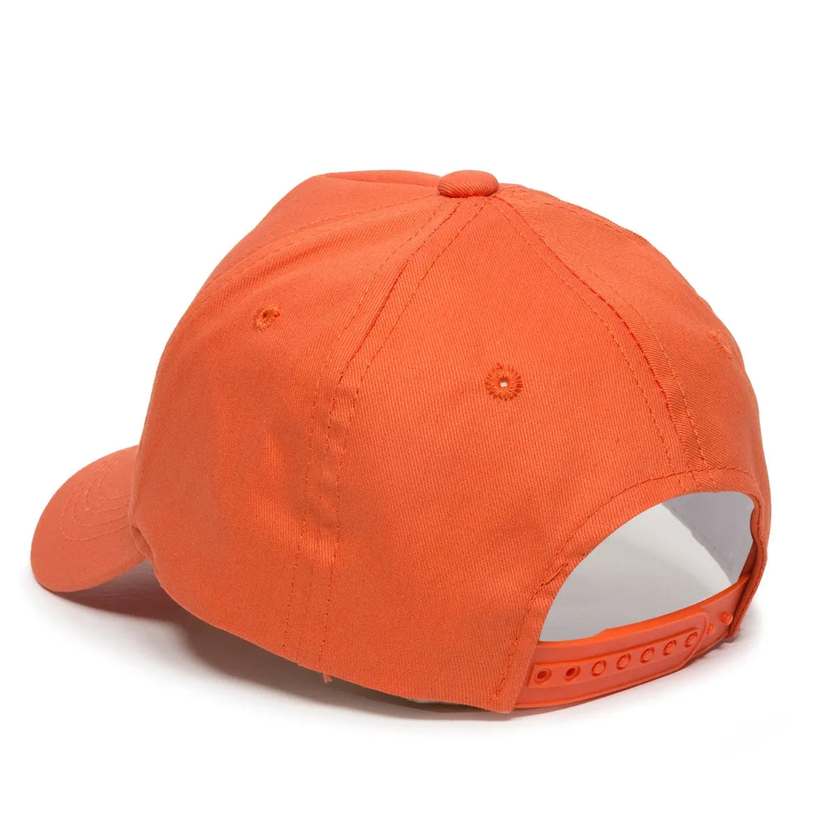Outdoor Cap GL-455 Cotton Twill Pre-Curve Structured Solid Back Hat Unisex Accessories Hats & Caps