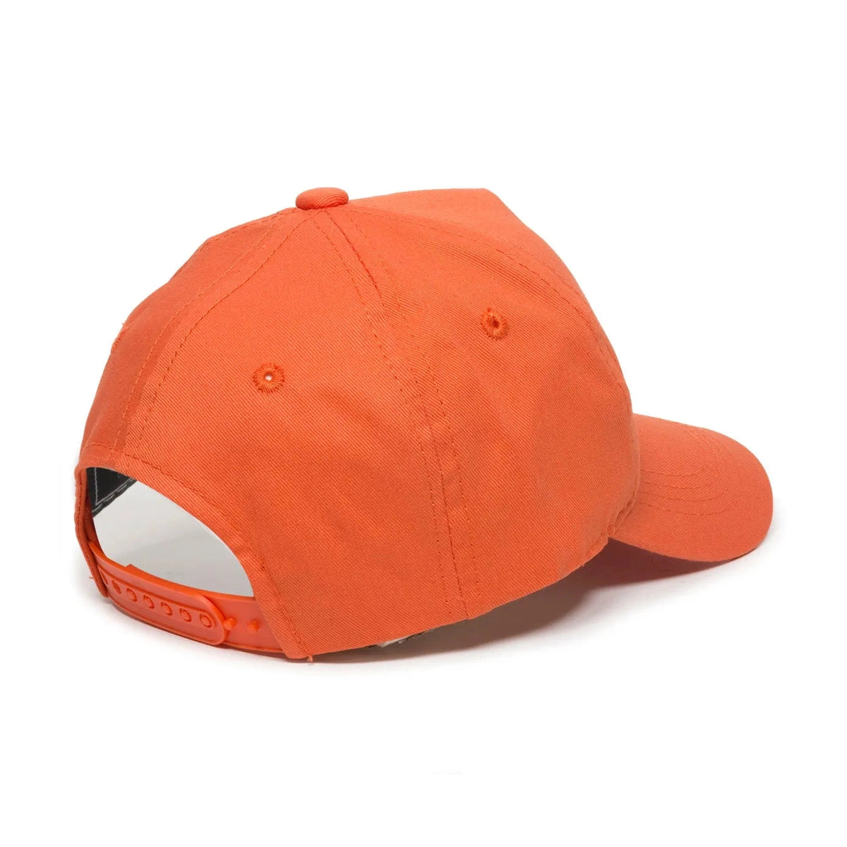 Outdoor Cap GL-455 Cotton Twill Pre-Curve Structured Solid Back Hat-7