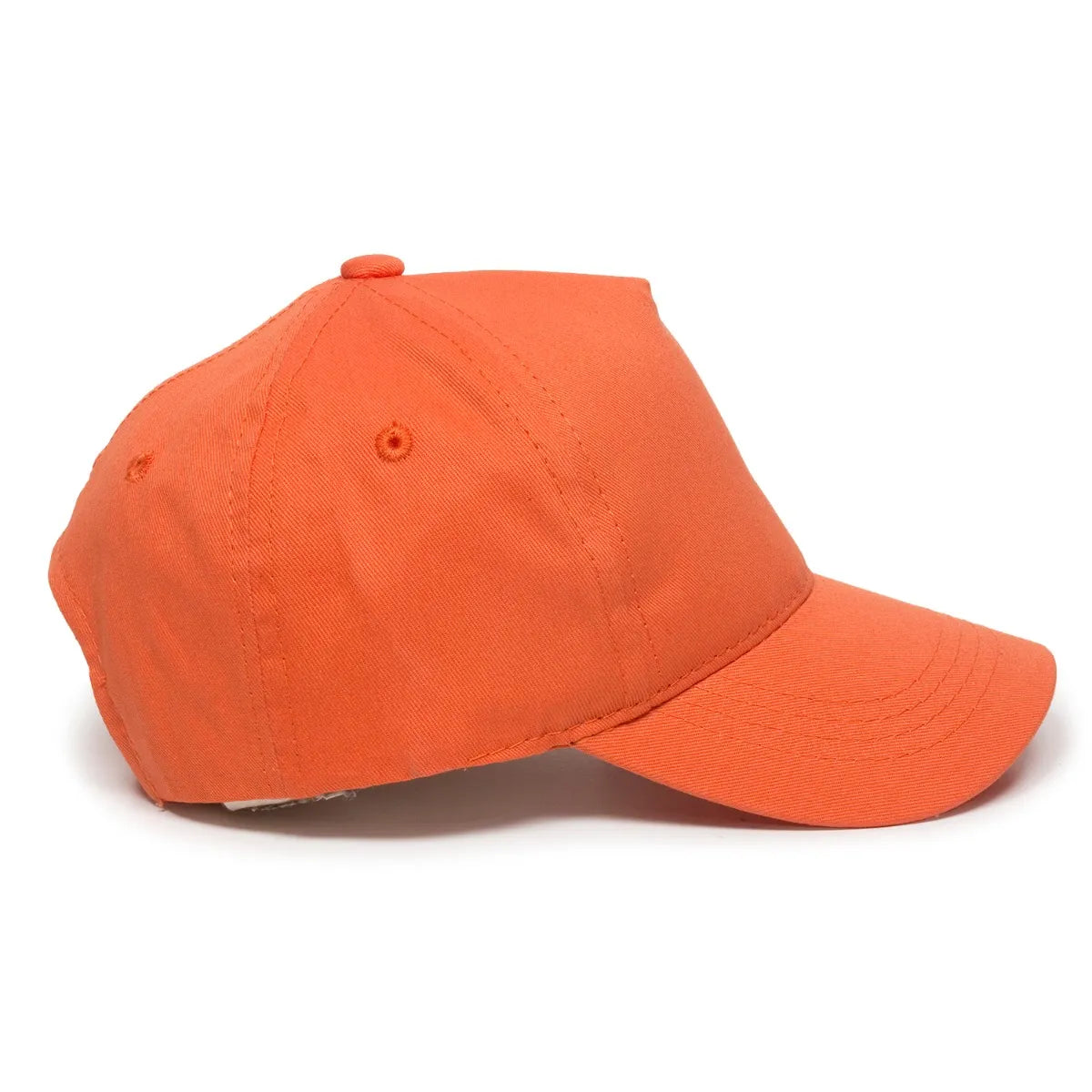 Outdoor Cap GL-455 Cotton Twill Pre-Curve Structured Solid Back Hat Unisex Accessories Hats & Caps
