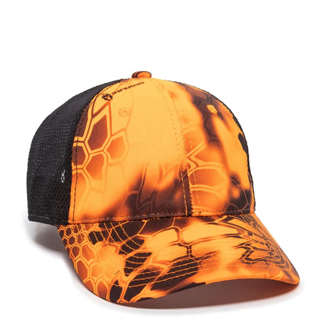 Outdoor Cap PFC-150M Moisture Wicking Structured Trucker Hat Unisex Accessories Hats & Caps