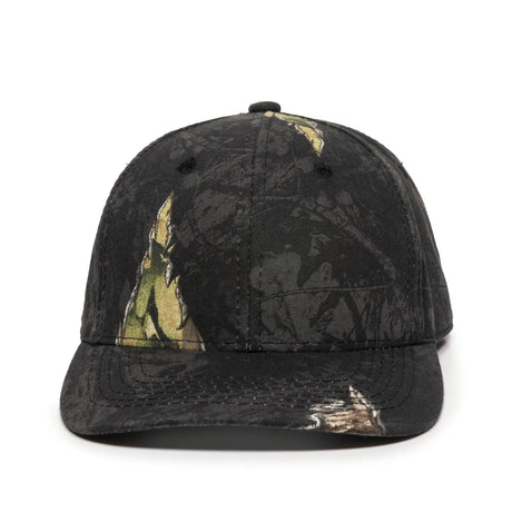 Outdoor Cap 301IS Canvas Camo Structured Solid Back Hat Unisex Accessories Hats & Caps