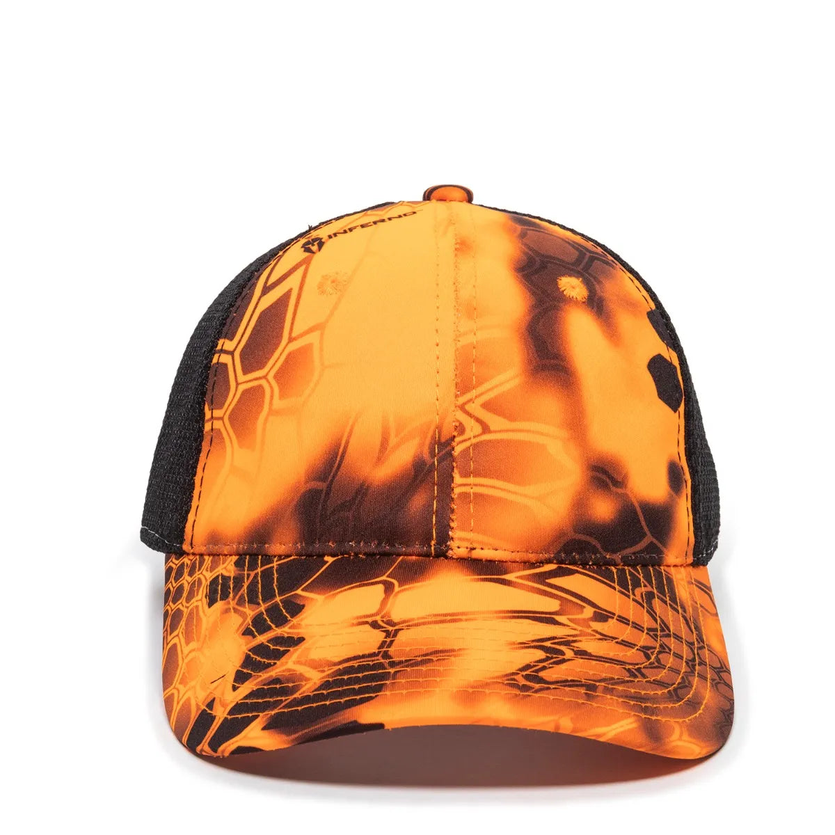 Outdoor Cap PFC-150M Moisture Wicking Structured Trucker Hat Unisex Accessories Hats & Caps