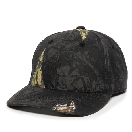 Outdoor Cap 301IS Canvas Camo Structured Solid Back Hat Unisex Accessories Hats & Caps