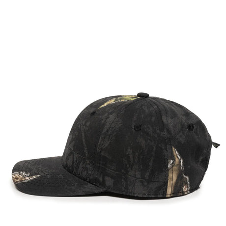 Outdoor Cap 301IS Canvas Camo Structured Solid Back Hat Unisex Accessories Hats & Caps