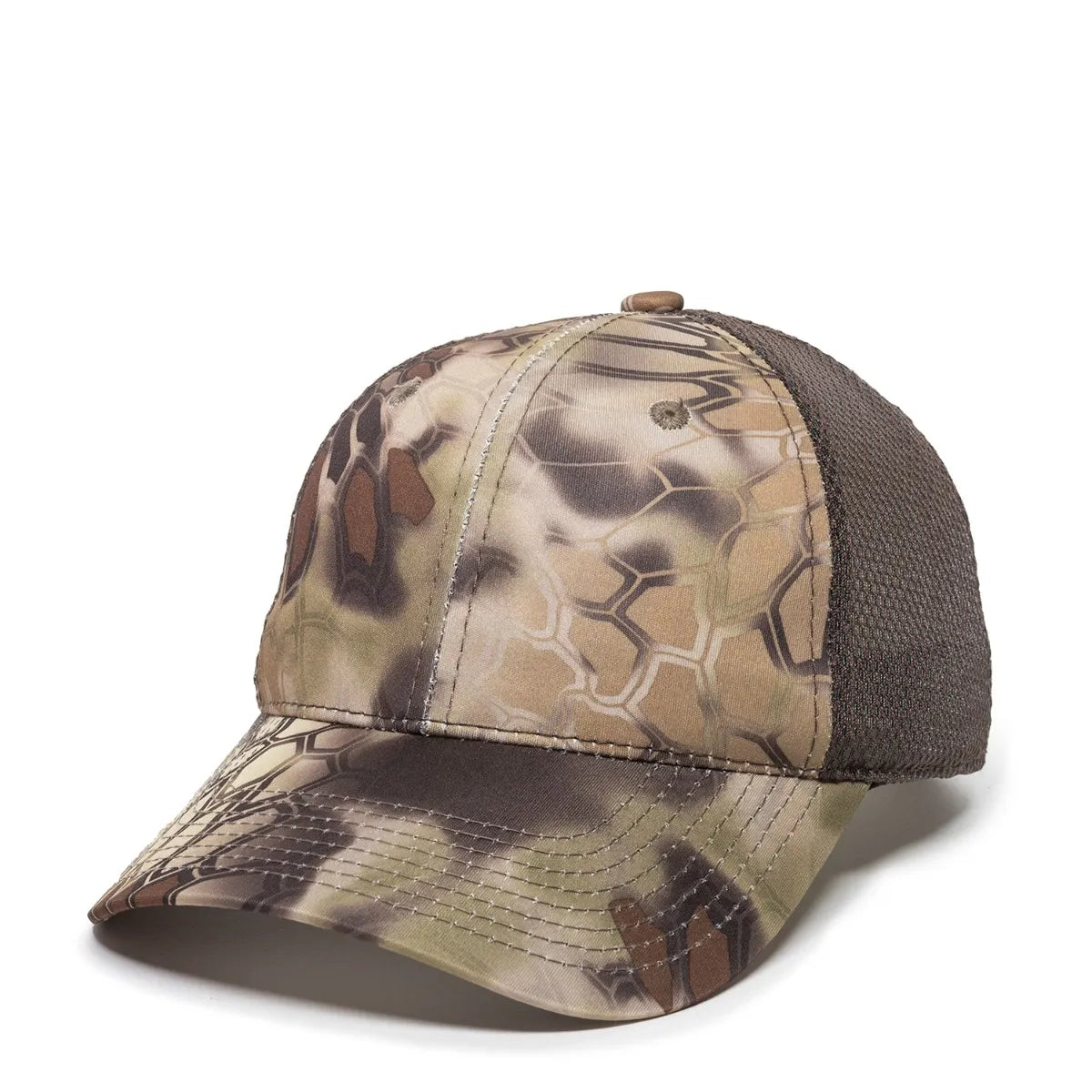 Outdoor Cap PFC-150M Moisture Wicking Structured Trucker Hat Unisex Accessories Hats & Caps