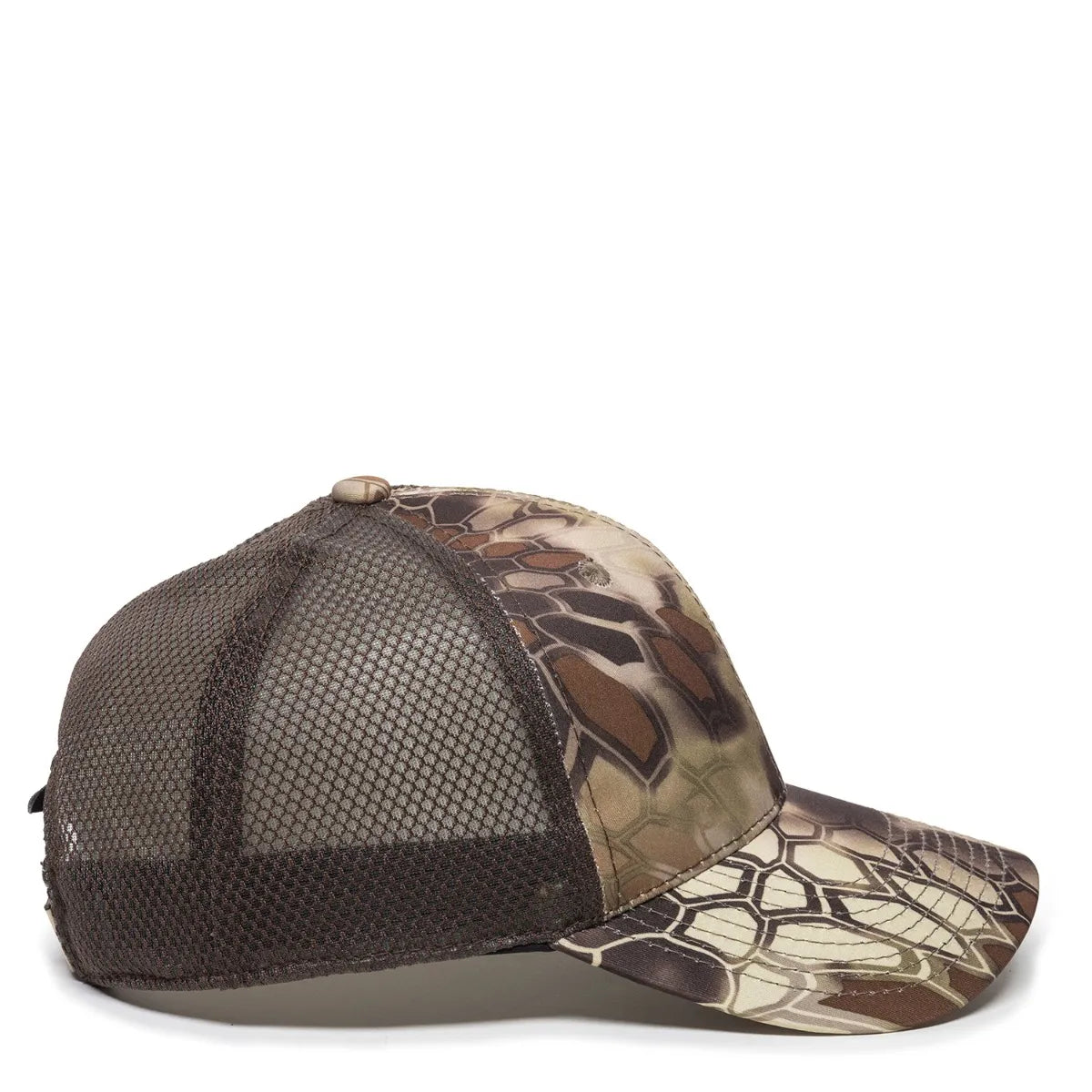 Outdoor Cap PFC-150M Moisture Wicking Structured Trucker Hat Unisex Accessories Hats & Caps