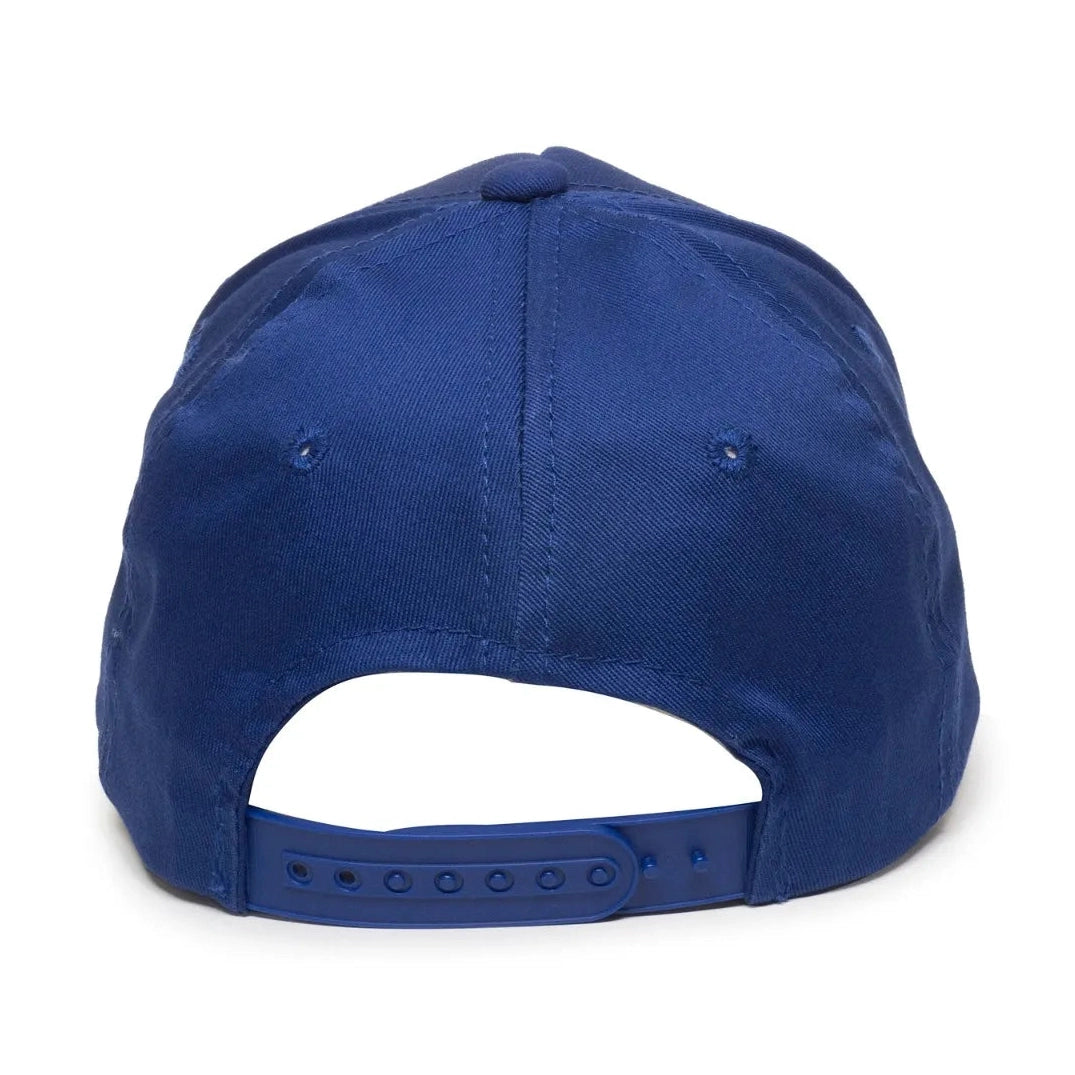 Outdoor Cap GL-455 Cotton Twill Pre-Curve Structured Solid Back Hat-2