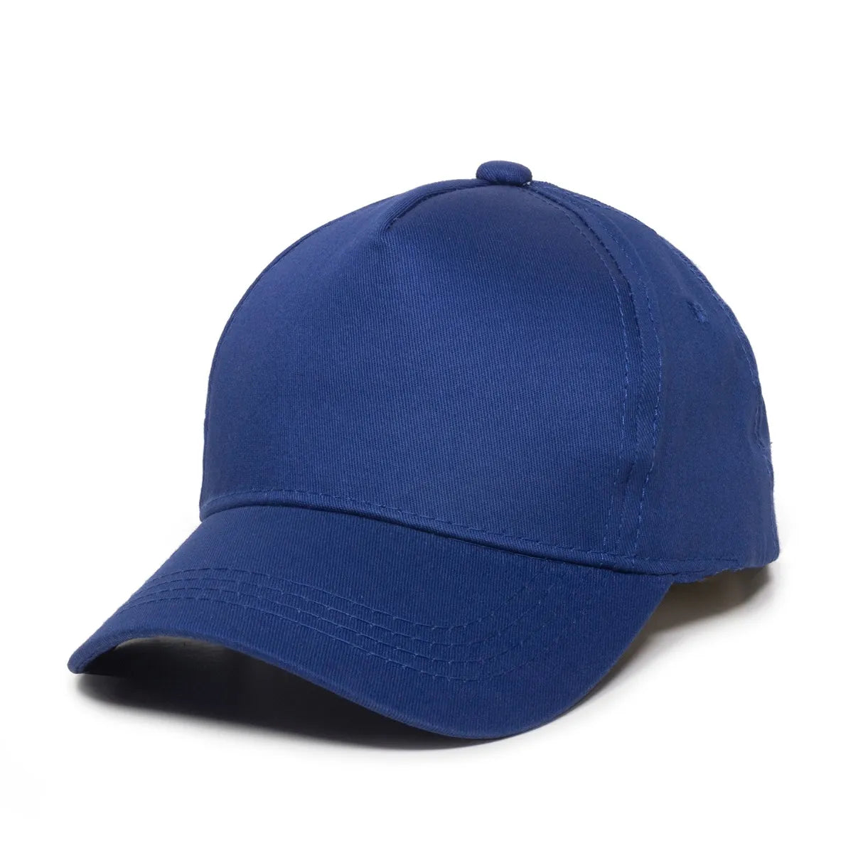 Outdoor Cap GL-455 Cotton Twill Pre-Curve Structured Solid Back Hat Unisex Accessories Hats & Caps