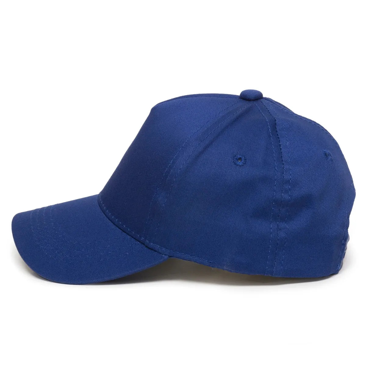 Outdoor Cap GL-455 Cotton Twill Pre-Curve Structured Solid Back Hat Unisex Accessories Hats & Caps