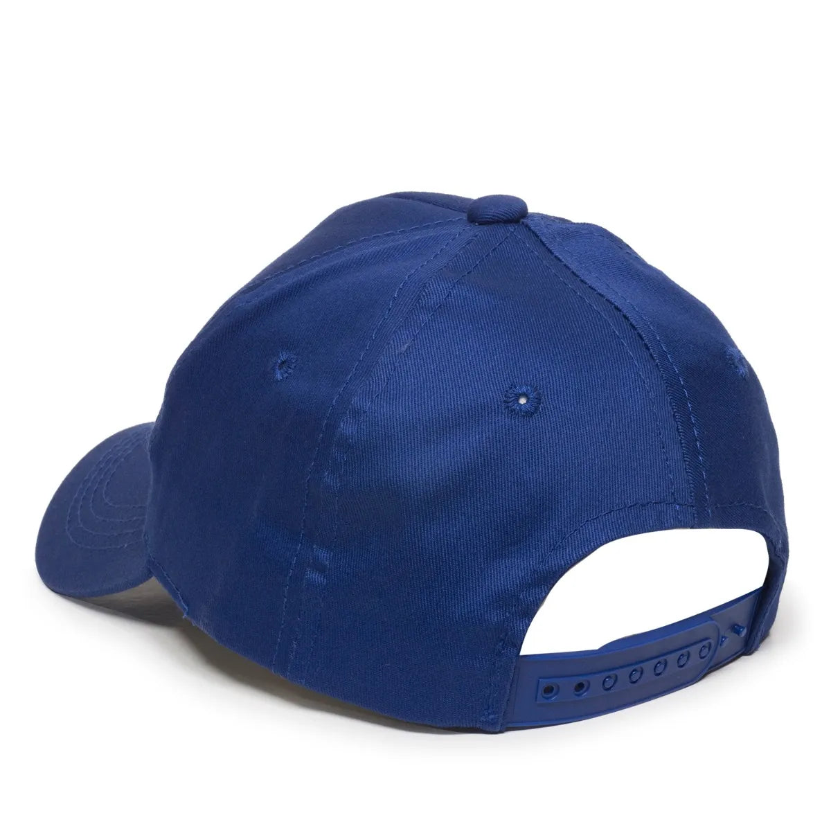 Outdoor Cap GL-455 Cotton Twill Pre-Curve Structured Solid Back Hat-6