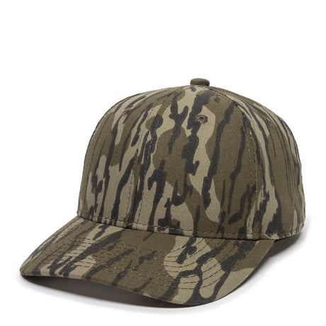Outdoor Cap 301IS Canvas Camo Structured Solid Back Hat Unisex Accessories Hats & Caps