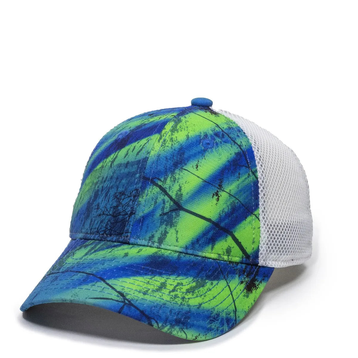 Outdoor Cap PFC-150M Moisture Wicking Structured Trucker Hat Unisex Accessories Hats & Caps