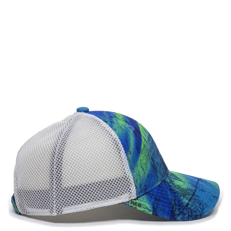 Outdoor Cap PFC-150M Moisture Wicking Structured Trucker Hat Unisex Accessories Hats & Caps