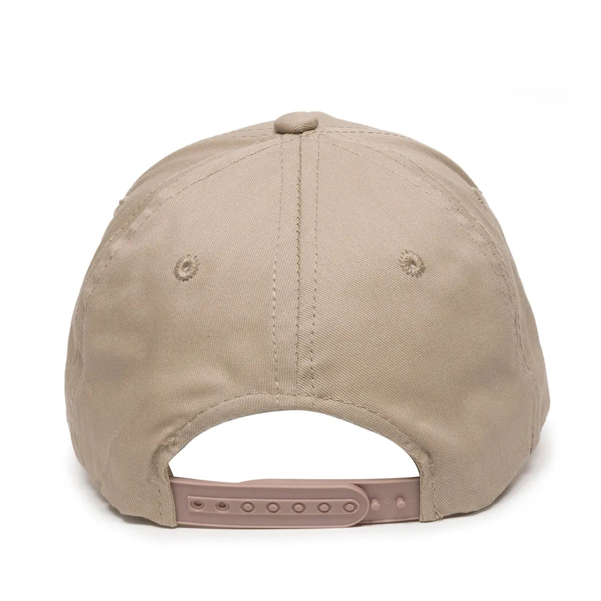 Outdoor Cap GL-455 Cotton Twill Pre-Curve Structured Solid Back Hat Unisex Accessories Hats & Caps