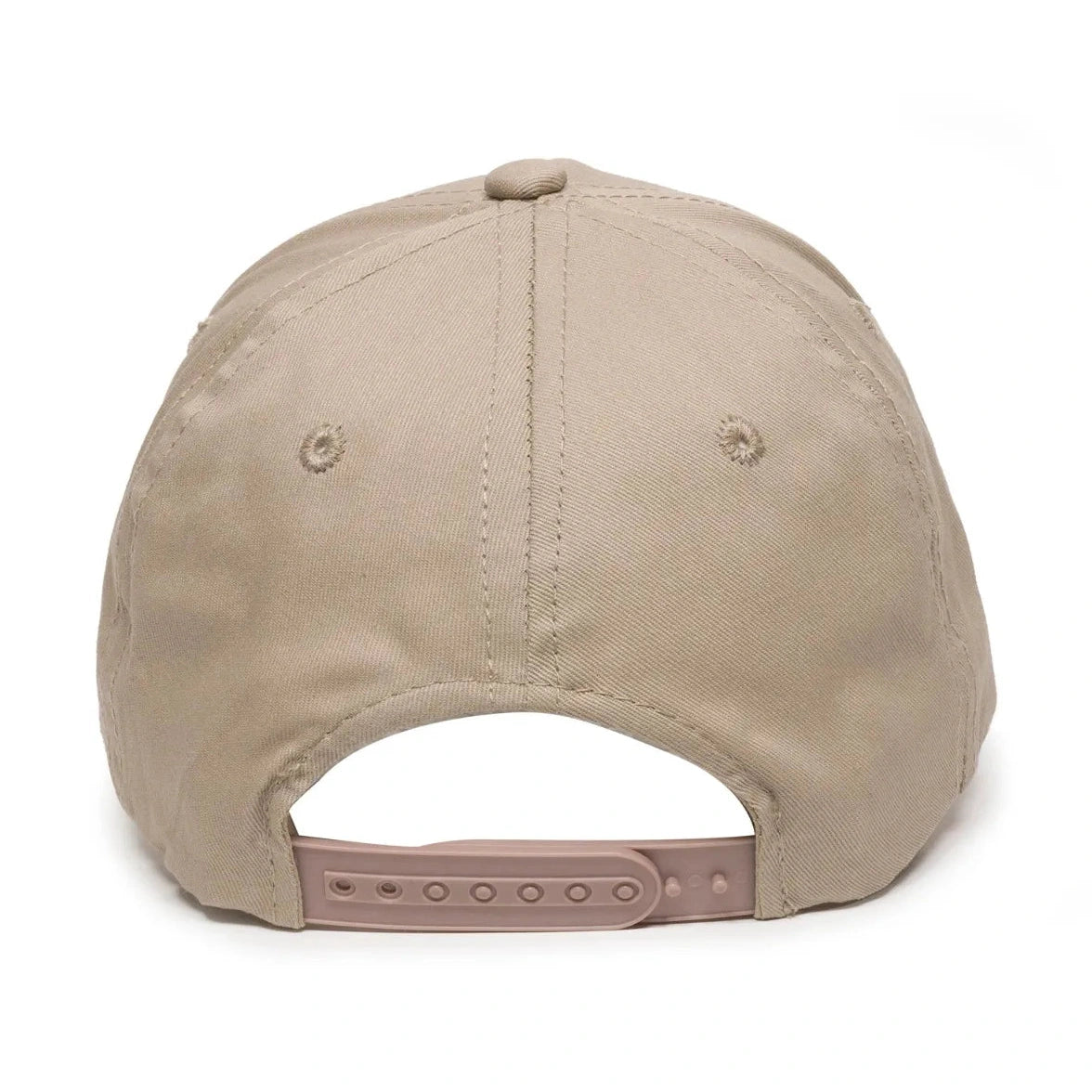 Outdoor Cap GL-455 Cotton Twill Pre-Curve Structured Solid Back Hat-2