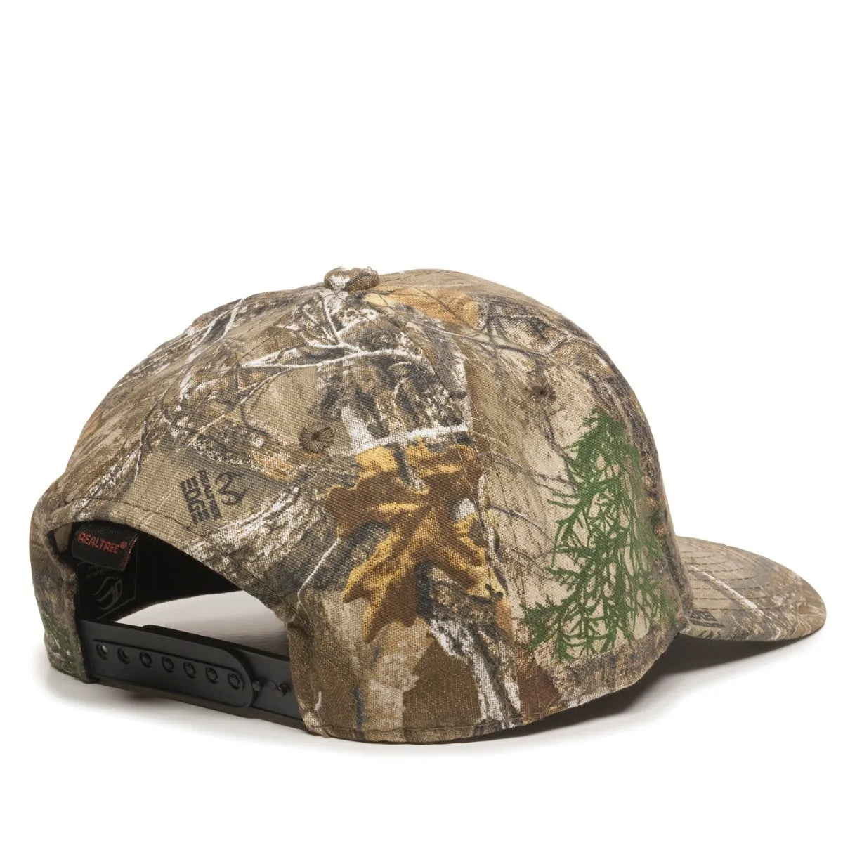 Outdoor Cap 301IS Canvas Camo Structured Solid Back Hat Unisex Accessories Hats & Caps