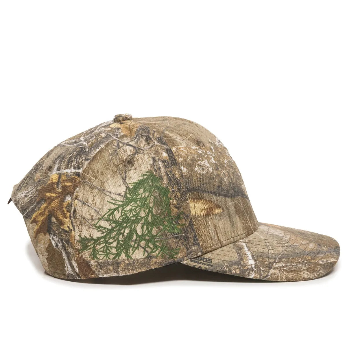 Outdoor Cap 301IS Canvas Camo Structured Solid Back Hat Unisex Accessories Hats & Caps