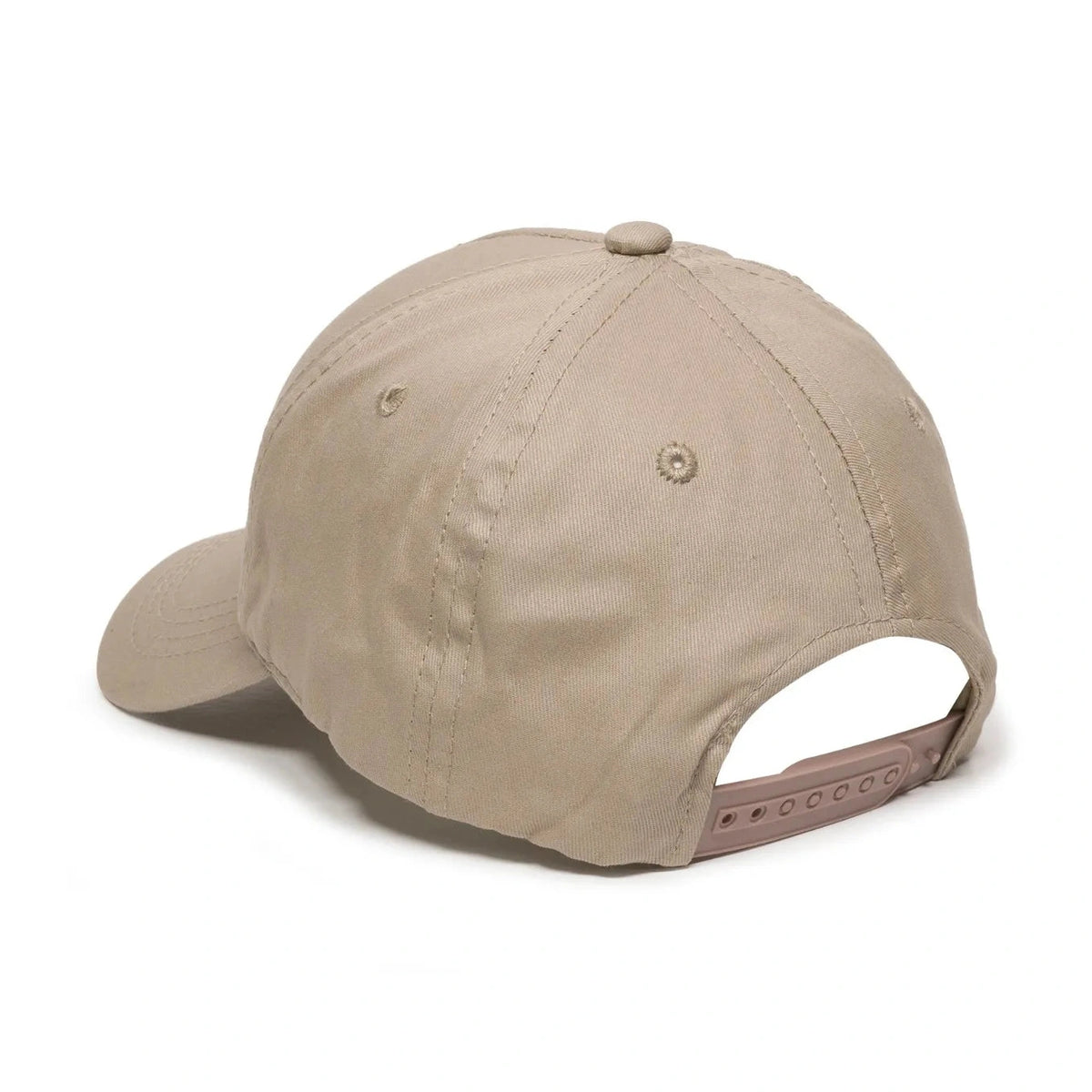 Outdoor Cap GL-455 Cotton Twill Pre-Curve Structured Solid Back Hat-6