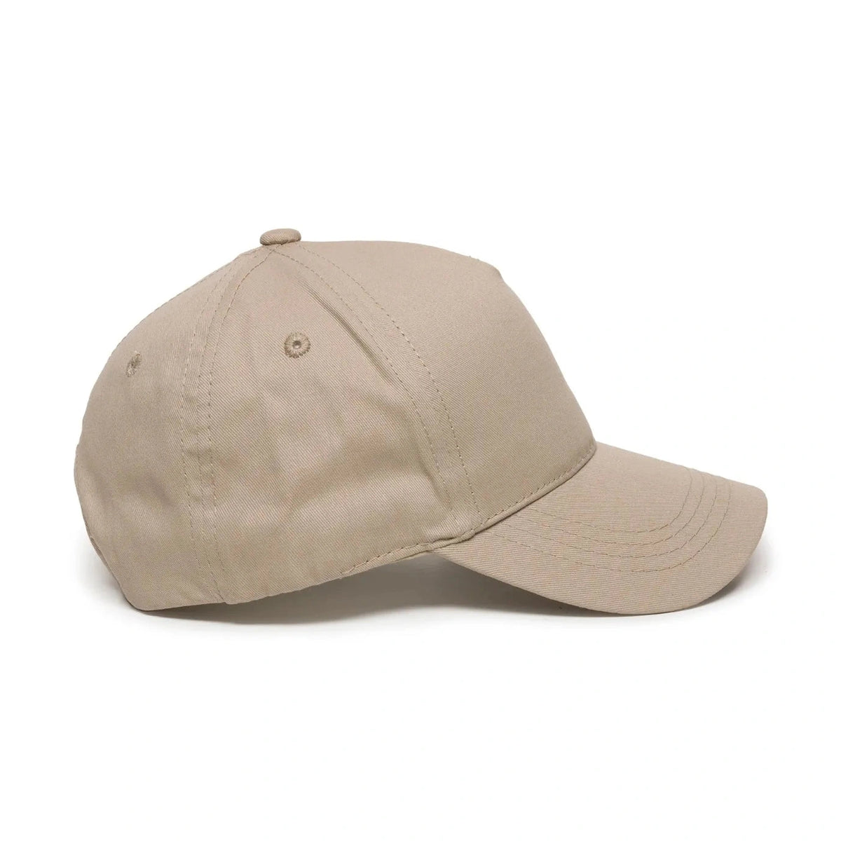 Outdoor Cap GL-455 Cotton Twill Pre-Curve Structured Solid Back Hat-8