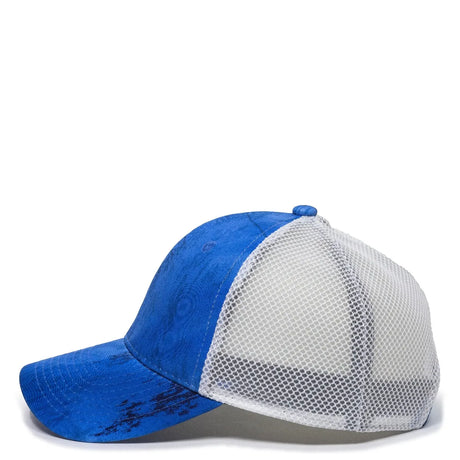 Outdoor Cap PFC-150M Moisture Wicking Structured Trucker Hat Unisex Accessories Hats & Caps